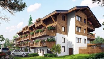 Alpenhaus Visualisierung