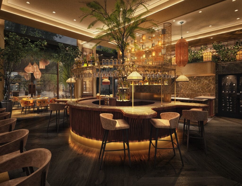 Bar visualisierung Wellness Hotel-Center