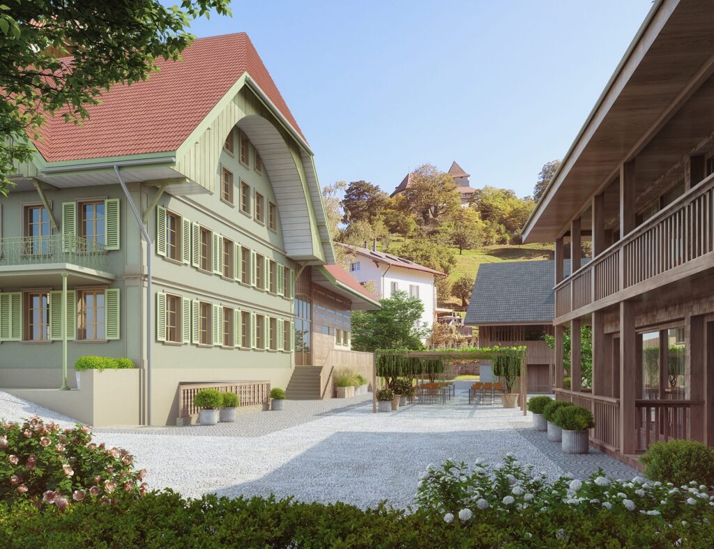 gasthaus visualisierung