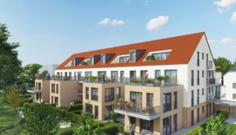 Wohngebäud in Regensburg Visualisierung