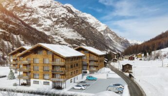 Architektonische Visualisierung Wohnuberbauung